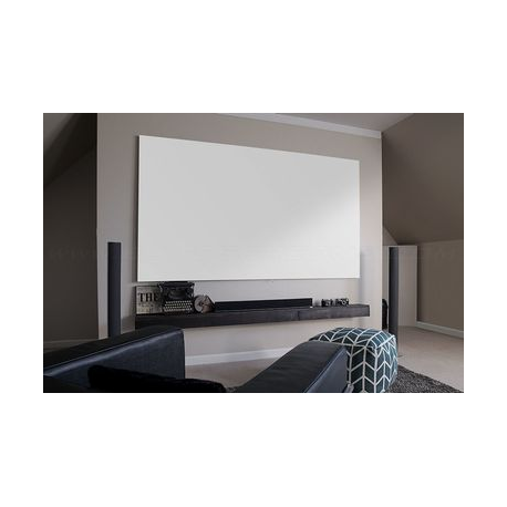Elite Screens Aeon Series AR100WH2 - Projection screen - wall mountable - 100" (254 cm) - 16:9 - CineWhite - black - 3