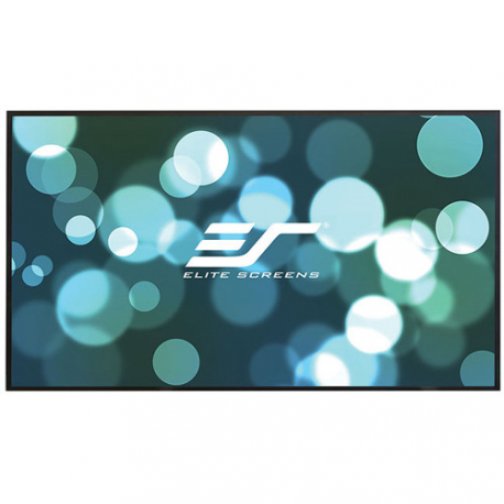 Elite Screens Aeon Series AR100WH2 - Projection screen - wall mountable - 100" (254 cm) - 16:9 - CineWhite - black - 9