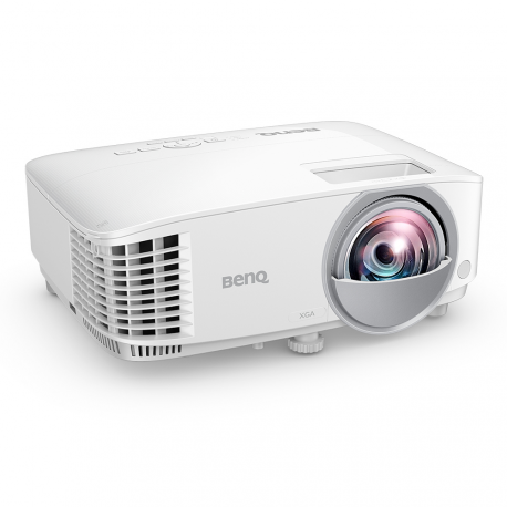 BenQ MX825STH - DLP projector - portable - 3500 ANSI lumens - XGA (1024 x 768) - 4:3 - short-throw fixed lens - LAN - 2