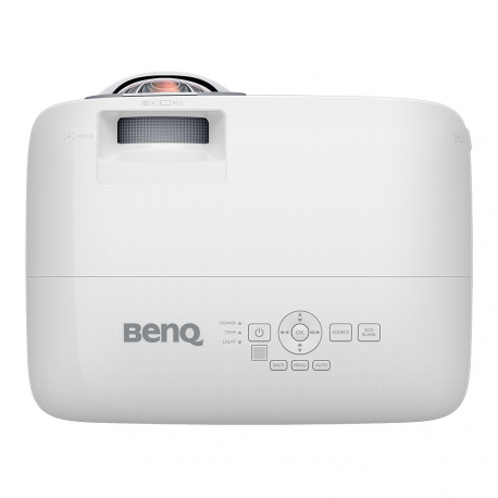 BenQ MX825STH - DLP projector - portable - 3500 ANSI lumens - XGA (1024 x 768) - 4:3 - short-throw fixed lens - LAN - 5