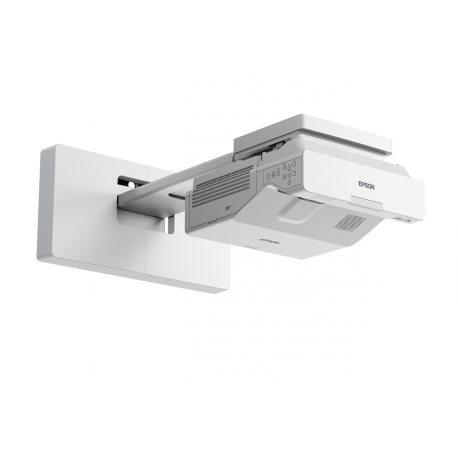 Epson EB-720 - 3LCD projector - 3800 lumens (white) - 3800 lumens (colour) - XGA (1024 x 768) - 4:3 - 802.11a / b / g / n / ac wireless  /  LAN /  Miracast - white - 4