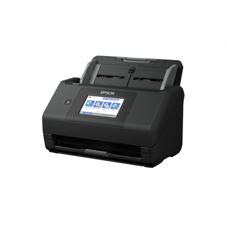 Epson WorkForce ES-580W - Document scanner - Contact Image Sensor (CIS) - Duplex - 215.9 x 6096 mm - 600 dpi x 600 dpi - up to 35 ppm (mono)  /  up to 35 ppm (colour) - ADF (100 sheets) - up to 4000 scans per day - USB 3.0, Wi-Fi(ac) - 14