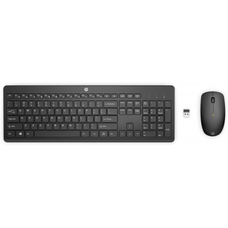 HP 235 - Keyboard and mouse set - wireless - QWERTY - English - for Chromebook 11MK G9; EliteBook 840; EliteBook x360; ProBook 445 G8, 45X G8; ProBook x360 - 0