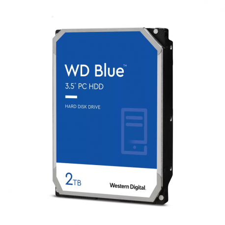 WD Blue WD20EZBX - Hard drive - 2 TB - internal - 3.5" - SATA 6Gb / s - 5400 rpm - buffer: 256 MB - 3