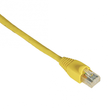 Black Box GigaTrue - Patch cable - RJ-45 (M) to RJ-45 (M) - 1.5 m - CAT 6 - booted, snagless, stranded - yellow - 2