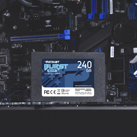 Patriot Burst Elite - SSD - 240 GB - internal - 2.5" - SATA 6Gb / s - 3