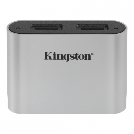 Kingston Workflow - Card reader (microSDHC UHS-I, microSDXC UHS-I, microSDHC UHS-II, microSDXC UHS-II) - USB-C 3.2 Gen 1 - 3