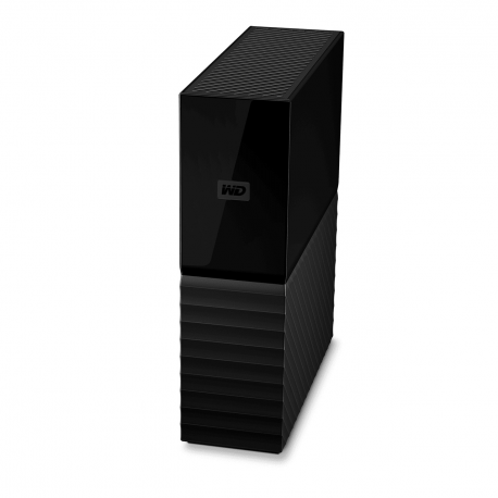 WD My Book WDBBGB0160HBK - Hard drive - encrypted - 16 TB - external (desktop) - USB 3.0 - 256-bit AES - black - 2