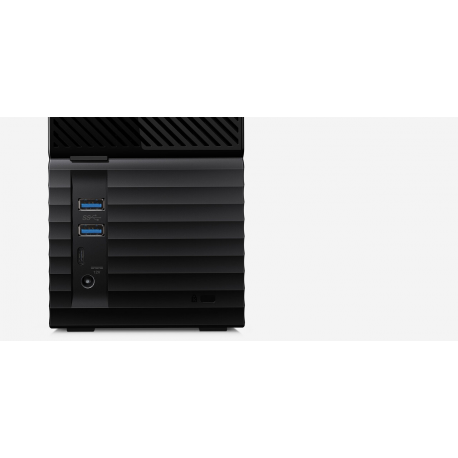 WD My Book Duo WDBFBE0360JBK - Hard drive array - 36 TB - 2 bays - HDD 18 TB x 2 - USB 3.1 Gen 1 (external) - 7