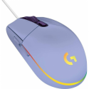 Logitech Gaming Mouse G203 LIGHTSYNC - Mouse - optical - 6 buttons - wired - USB - lilac