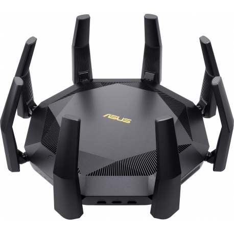 ASUS RT-AX89X - Wireless router - 8-port switch - 10 GigE - WAN ports: 2 - 802.11a/b/g/n/ac/ax - Dual Band - 0