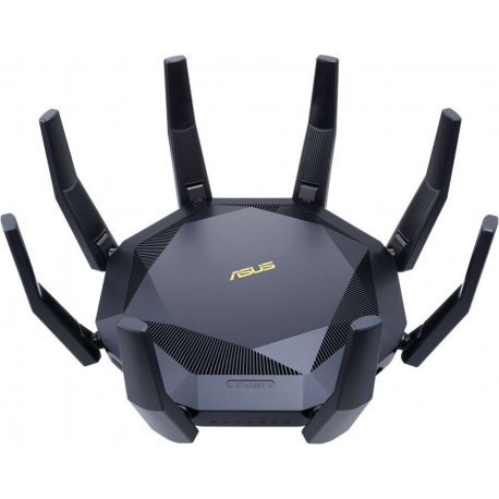 ASUS RT-AX89X - Wireless router - 8-port switch - 10 GigE - WAN ports: 2 - 802.11a/b/g/n/ac/ax - Dual Band - 4