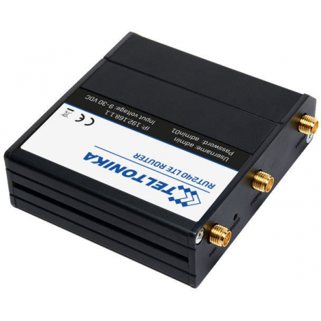 Teltonika RUT240 - Wireless router - WWAN - 802.11b/g/n - 2.4 GHz - DIN rail mountable - 1
