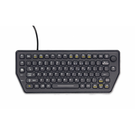 iKey SLK-79-FSR - Keyboard - with Force Sensing Resistor Pointing Device - backlit - USB - 0