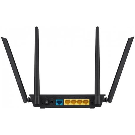 Wireless Router|ASUS|Wireless Router|1167 Mbps|IEEE 802.11ac|1 WAN|4x10/100M|Number of antennas 4|RT-AC1200 - 4