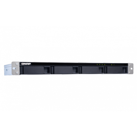 QNAP TL-R400S - Hard drive array - 4 bays (SATA-600) - SATA 6Gb/s (external) - rack-mountable - 1U - 5
