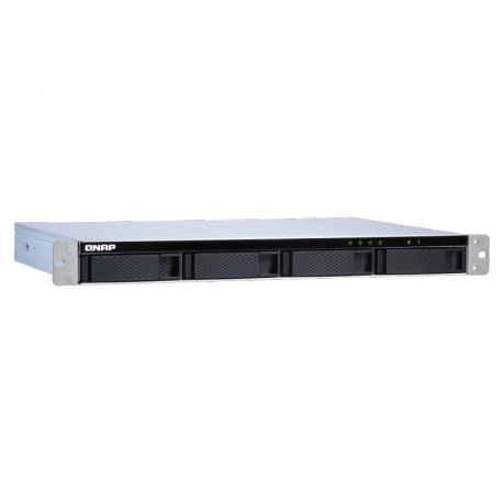 QNAP TL-R400S - Hard drive array - 4 bays (SATA-600) - SATA 6Gb/s (external) - rack-mountable - 1U - 8