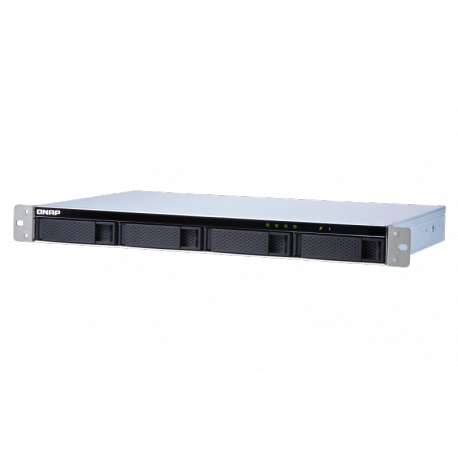QNAP TL-R400S - Hard drive array - 4 bays (SATA-600) - SATA 6Gb/s (external) - rack-mountable - 1U - 9