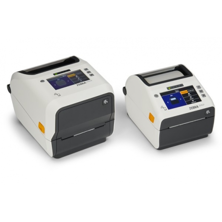 Zebra ZD621t-HC - Label printer - thermal transfer - Roll (11.8 cm) - 203 dpi - up to 203 mm / sec - USB 2.0, LAN, serial, USB host, NFC, Bluetooth 5.0 LE - white - 0