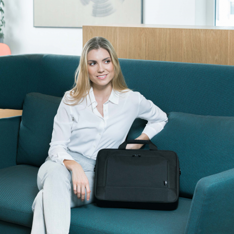 DICOTA Eco - Notebook carrying case - 15" - 15.6" - black - 6