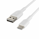 Belkin BOOST CHARGE - USB cable - USB-C (M) to USB (M) - 1 m - white