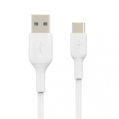 Belkin BOOST CHARGE - USB cable - USB-C (M) to USB (M) - 1 m - white - 3
