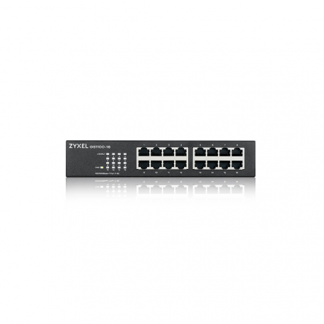 Zyxel GS-1100-16 V3 - Switch - 16 x 10 / 100 / 1000 - desktop - 8
