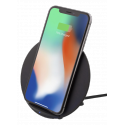 DELTACO QI-1027 - Wireless charging stand - 10 Watt - 1.2 A - black