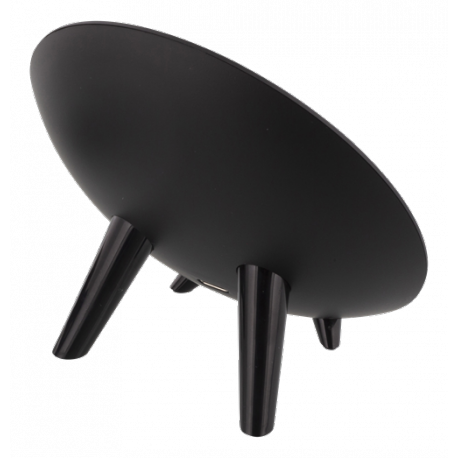 DELTACO QI-1027 - Wireless charging stand - 10 Watt - 1.2 A - black - 2