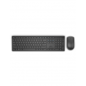 Dell Pro KM5221W - Keyboard and mouse set - wireless - 2.4 GHz - QWERTY - US International - black