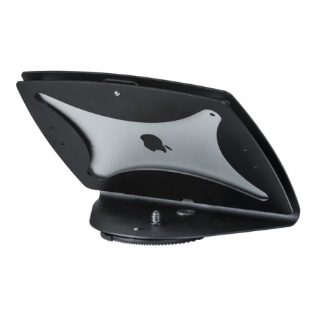 SpacePole C-Frame - Mounting component (enclosure) - for tablet - steel - black - screen size: 12.9" - for Apple 12.9-inch iPad Pro (3rd generation) - 1