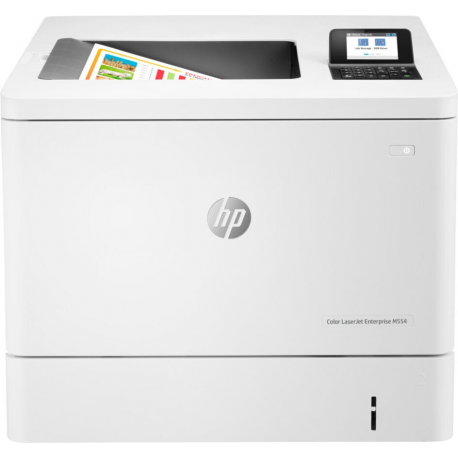 HP LaserJet Enterprise M554dn - Printer - colour - Duplex - laser - A4 / Legal - 1200 x 1200 dpi - up to 35 ppm up to 35 ppm (colour) - capacity: 650 sheets - USB 2.0, Gigabit LAN, USB 2.0 host - 0
