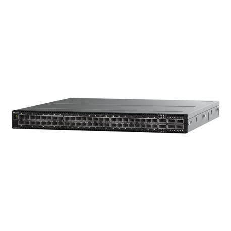 Dell EMC Networking S5248F-ON - Switch - L3 - Managed - 48 x 25 Gigabit SFP28 + 4 x 100 Gigabit QSFP28 + 2 x 200 Gigabit QSFP28-DD - front to back airflow - rack-mountable - Dell Smart Value - 1