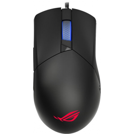ASUS ROG Gladius III - Mouse - right-handed - optical - 6 buttons - wireless - USB 2.0 - black - 0