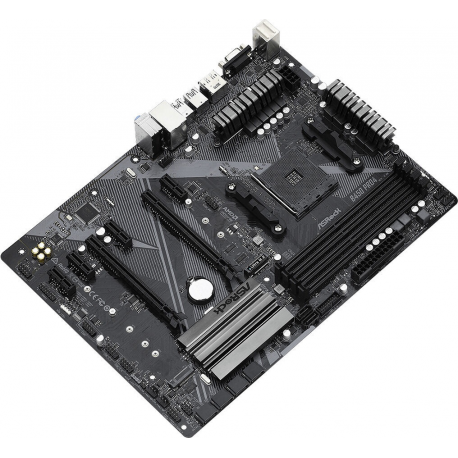 Mainboard|ASROCK|AMD B450|SAM4|ATX|4xPCI-Express 2.0 1x|2xPCI-Express 3.0 16x|2xM.2|Memory DDR4|Memory slots 4|1x15pin D-sub|1xH - 2