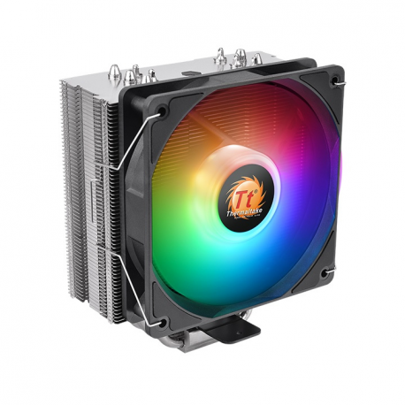 Thermaltake UX210 ARGB Lighting - Processor cooler - (for: LGA1156, LGA1366, LGA1155, LGA2011, LGA1150, LGA2011-3, LGA1151, LGA2066, LGA1200) - copper base with aluminium fins - 120 mm - 0