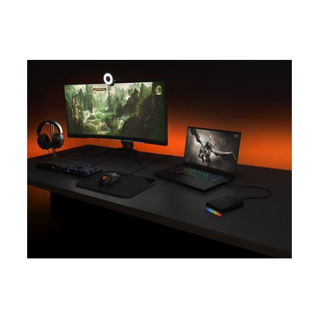 Seagate FireCuda STKL5000400 - Hard drive - 5 TB - external (portable) - USB 3.0 - 5400 rpm - with 3 years Seagate Rescue Data Recovery - 6