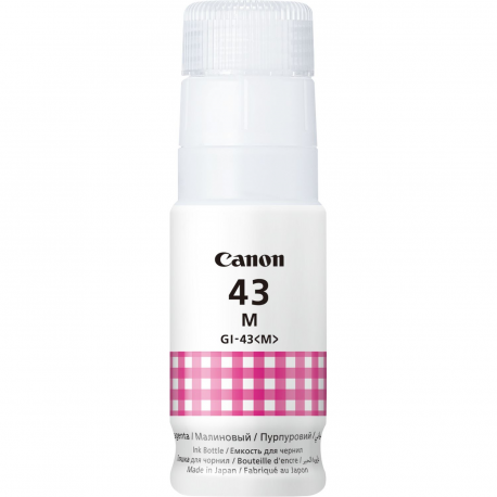 Canon GI 43 M - Magenta - original - ink refill - for PIXMA G540, G640 - 2