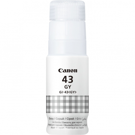 Canon GI 43 GY - Grey - original - ink refill - for PIXMA G540, G640 - 2