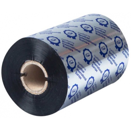 Brother Standard - Black - 110 mm x 450 m - print ink ribbon refill (thermal transfer) - for Brother TJ-4020TN, TJ-4021TN, TJ-4120TN, TJ-4121TN, TJ-4420TN, TJ-4422TN - 1