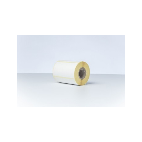 Brother - White - 76 x 44 mm 3200 label(s) (8 roll(s) x 400) die cut labels - 0