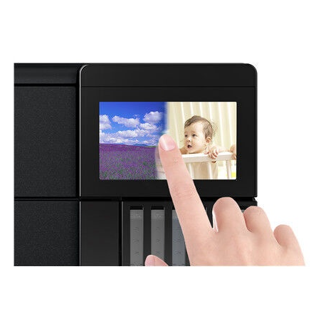 Epson EcoTank L8180 - Multifunction printer - colour - ink-jet - A3 (media) - up to 16 ppm (printing) - 100 sheets - USB, LAN, USB host, Wi-Fi(ac) - 7