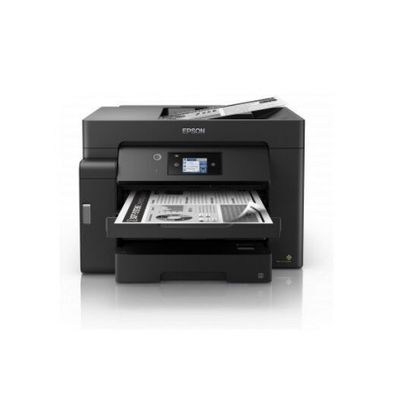 Epson EcoTank M15140 - Multifunction printer - B / W - ink-jet - A3 plus (329 x 483 mm) (original) - A3 (media) - up to 25 ppm (printing) - 550 sheets - USB, LAN, USB host, Wi-Fi - black - 0