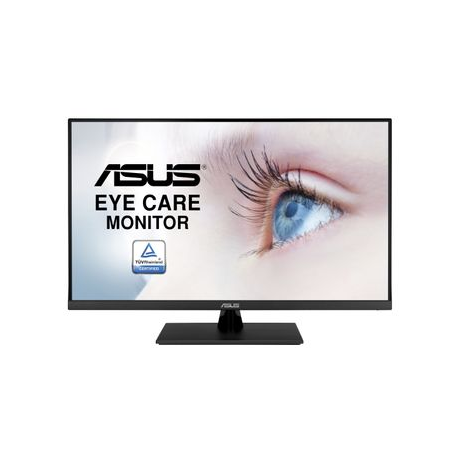 ASUS VP32UQ - LED monitor - 31.5" - 3840 x 2160 4K UHD (2160p) @ 60 Hz - IPS - 350 cd / m² - 1000:1 - HDR10 - 4 ms - HDMI, DisplayPort - speakers - 0