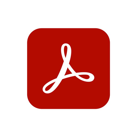 Adobe Acrobat Pro DC for teams - Subscription New - 1 named user - academic - Value Incentive Plan - Level 4 (100+) - Win, Mac - Multi European Languages - 0