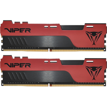 Viper Elite II - DDR4 - module - 16 GB - DIMM 288-pin - 3200 MHz / PC4-25600 - CL18 - 1.35 V - unbuffered - non-ECC - black, red - 1