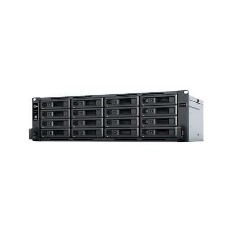 Synology RackStation RS2821RP+ - NAS server - 16 bays - rack-mountable - SATA 6Gb/s - RAID 0, 1, 5, 6, 10, JBOD - RAM 4 GB - Gigabit Ethernet - iSCSI - 3U - 0