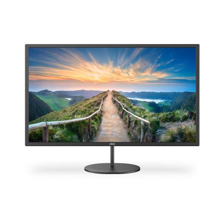 AOC Q32V4 - LED monitor - 32" (31.5" viewable) - 2560 x 1440 QHD @ 75 Hz - IPS - 250 cd/m² - 1200:1 - 4 ms - HDMI, DisplayPort - speakers - black - 3