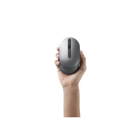 Dell MS5320W - Mouse - optical - 7 buttons - wireless - 2.4 GHz, Bluetooth 5.0 - titan grey - with 3 years Advanced Exchange Service - for Latitude 3320, 73XX; Precision Mobile Workstation 35XX, 55XX; Vostro 13 5310, 14 5410 - 17