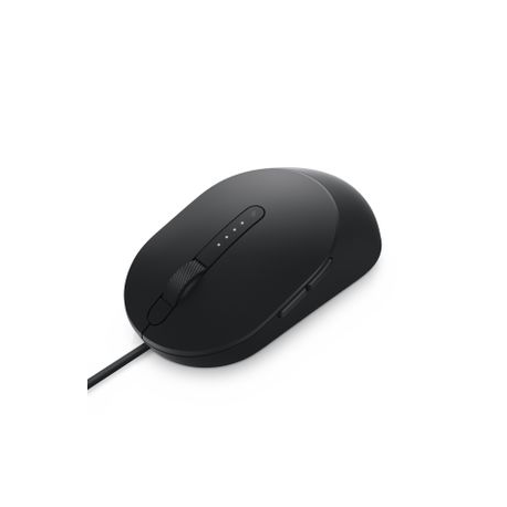 Dell MS3220 - Mouse - laser - 5 buttons - wired - USB 2.0 - black - with 3 years Advanced Exchange Service - for Latitude 3320, 73XX; Precision Mobile Workstation 35XX, 55XX; Vostro 13 5310, 14 5410 - 4